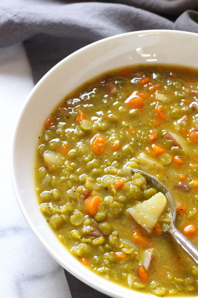 Vegan Split Pea Soup The Mostly Vegan