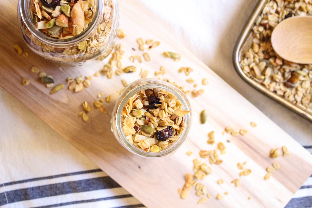 Vegan Olive Oil Granola | The Mostly Vegan