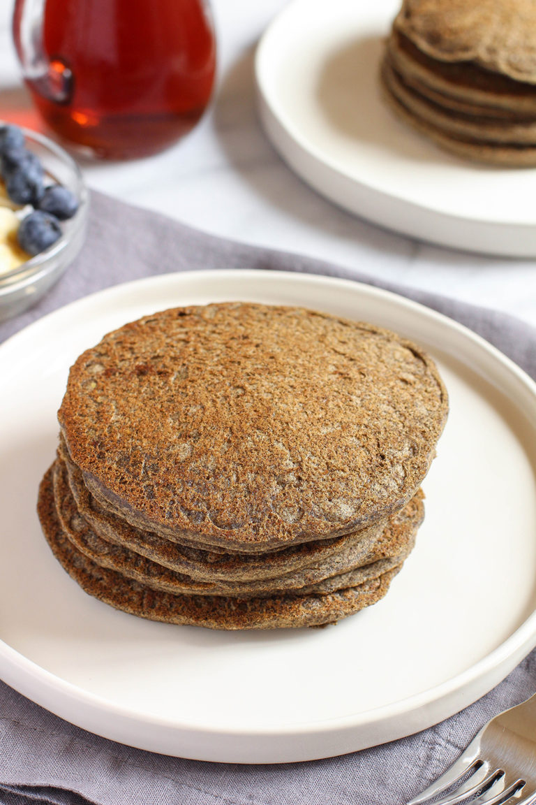 Gluten Free Buckwheat Panckaes | The Mostly Vegan